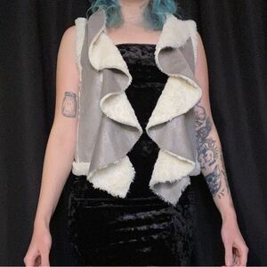 Silver vest